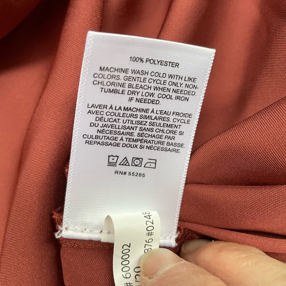 Express rust midi Dress - Picture 4 of 4